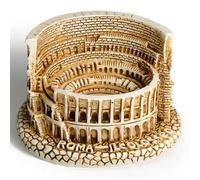 TRANSGOOD Coliseo Romano Italiano Recuerdos Modelo Coliseo, Escultura de Resina de tamaño Mini, Arquitectura Romana Antigua, decoración de Escritorio para el hogar, Regalos de Italia