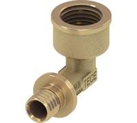 Manguito de transición acodado TECEflex, bronce al silicio, 708107, Versión: Dimensión 50 x rosca interior (RP) 1 1/2"