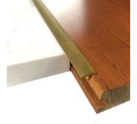 Transición Para Suelos Tiras de Transición Que Cubren Huecos de Latón Puro, Listón de Umbral de Madera A Teja, Tira de Unión de Suelo Laminado, Tiras Decorativas para Cubrir Costuras de Pisos ( Size :