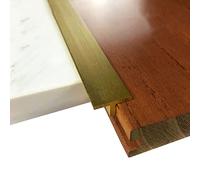 Transición Para Suelos Tiras de Transición Que Cubren Huecos de Latón Puro, Listón de Umbral de Madera A Teja, Tira de Unión de Suelo Laminado, Tiras Decorativas para Cubrir Costuras de Pisos ( Size :