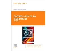 Transiciones de LPN a RN - Elsevier E-Book en VitalSource (tarjeta de acceso minorista): LPN a RN Transitions - Elsevier E-Book en VitalSource (tarjeta de acceso minorista)