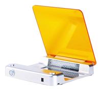 Transiluminador de luz azul, 470 nm, filtro ámbar, área de observación de 70 x 160 mm, intensidad LED ajustable para experimentos de electroforesis en gel