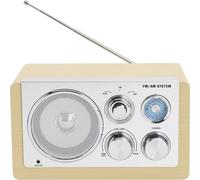 Denver Radio Am/FM con AUX Madera Clara