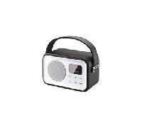 Radio Portatil Sunstech Rpbt450or Retro Negra