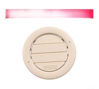 Transit For T6 For V348 V362 ABS PC Roof Air Vent Grille Vent Outlet Replacement for Interior Airflow Control (Beechwood Rice)
