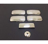 TRANSIT MK6 & MK7 - Juego de 5 cubiertas para manijas de puerta (acero inoxidable), color cromado