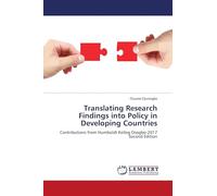 Translating Research Findings into Policy in Developing Countries: Contributions from Humboldt Kolleg Osogbo-2017Second Edition