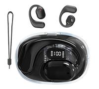 Translator Auriculares-9. Gen Open-Ear KI Translation Earphones con Aplicación | Traducción De Tiempo Real En Más De 144 Idiomas | Silicona Suave, Línea Aérea, Diseño Deportivo para Viajes Y