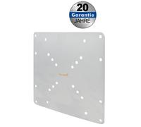 Transmedia HA3L - Adaptador para soporte de TV (VESA 50/75/100x200), plateado