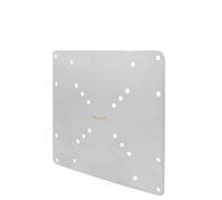 Transmedia HA3L - Adaptador para soporte de TV (VESA 50/75/100x200), plateado