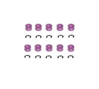 Transmisión Cable Compatible Con Toyota Para Tundra 2002-2007 Para Sequoia 2005-2007 10 Piezas Palanca Cambio Marchas Selector Extremo Varilla Conectar Casquillo 15276979(10pc-D)