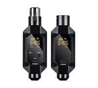 Transmisión de Audio Inalámbrica XLR Convertidor para Sistemas Dinámicos de Micrófono Ofrece Libertad de Movimiento Hasta 80m (1 en 1)
