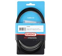 Transmisión de desviador Elvedes negra de acero 2.50m para Shimano-SRAM diámet