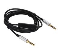 Transmisión de señal 3.5 mm Compatibilidad universal Calidad de sonido Cable de audio intacto Nylon trenzado Plug and Play Para teléfonos móviles