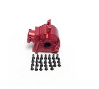 Transmisión Eje Delantero Piezas Actualización Coche Central Principal Metal Eje Transmisión Engranaje Diferencial 124019 124018 124016 124017 144001 1/12 1/14 RC(Gear Box Red)
