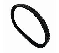 Transmision Goma Correa De Embrague Motocicleta Para Yamaha CZD250 CZD 250ABS B74-E7641-00 B5X-E7641-00 2018 Correas Transmisión Sincronizadas Dentada Correa Trapezoidal(Negro)