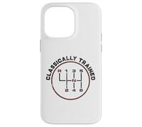 Transmisión Manual de 6 velocidades para Coche - Entrenado clásico Divertido Carcasa para iPhone 14 Pro MAX