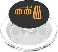 Transmisión Manual de transmisión Tres Pedales Envejecido Vintage PopSockets PopGrip para MagSafe