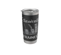 Transmisión manual divertida de entrenamiento clásico Vaso térmico de acero inoxidable de doble pared