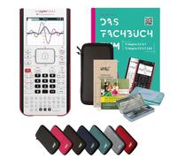 Transmisión: TI Nspire CX II-T (ohne CAS) + SafeCase Schutztasche + Garantieverlängerung auf 60 Monate + Ladekabel + Schutzfolie + Lern-CD (auf Deutsch)