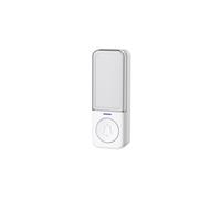 Techly Transmisor adicional IP56 sin batería para timbre inalámbrico, hasta 180 m, color blanco, 620577