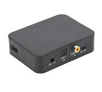 Transmisor Bluetooth, Adaptador de Audio Coaxial AUX Bluetooth 5.0 de Fibra óptica Multifunción, Receptor de Audio Inalámbrico ABS, con Antena de Señal, para Audio, Consola de Videojuegos Doméstica
