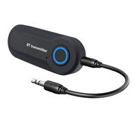Transmisor Bluetooth inalámbrico portátil estéreo USB 5.0 adaptador para dispositivos de audio de 3,5 mm TV PC coche