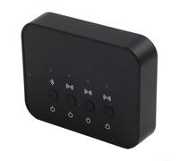 Transmisor BW-107, conexión de 3 dispositivos al mismo tiempo, baja latencia para TV/PC/tableta, adaptador de audio inalámbrico con AUX/RCA, alcance de 8 m