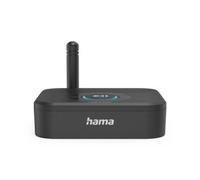 Hama | Adaptador Receptor Bluetooth Link.it Solo (Equipos es estéreos y Altavoces, Alcance 50 Metros, Ranura Micro SD) Color Negro