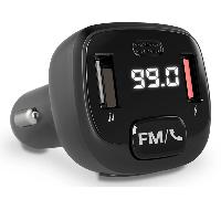 TRANSMISOR DE COCHE ENERGY SISTEM CAR FM TALK MANOS LIBRES BLUETOOTH 5.3 REPRODUCTOR VIA MICROSD O USB-A PUERTO DE CARGA USB