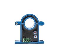 Transmisor de corriente CA/CC efecto Hall dividido, sensor transductor bucle abierto, salida 4-20 mA, 0-100 A, 0-200 A, 0-500 A, 0-1000 A(4-20ma,0-200A AC-20MM-AC220V)