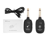 Transmisor de Guitarra, Receptor de Guitarra de interferencia Anti-WiFi de Metal inalámbrico, para Concierto, Guitarra eléctrica en casa, bajo