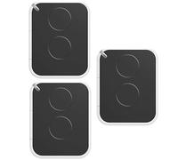 Transmisor de mano para puerta de garaje, paquete de 3 compatibles con control remoto ON2E de 2 canales de 433,92 MHz para puertas y puertas de garaje