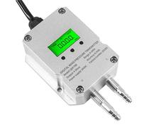Transmisor de presión de viento diferencial de 0-1kpa, Sensor de transmisor de presión diferencial de alta precisión, buena estabilidad antimanchas(4-20mA Output,0-5 Kpa)