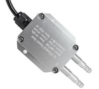 Transmisor de presión diferencial 0-500pa 0-1Kpa 0-2Kpa 4-20mA 0-10V RS485 Sensor de presión de aire del viento