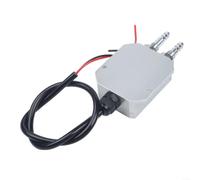 Transmisor de presión diferencial 4-20mA Sensor de aire de viento 0-2kPa con doble boquilla para ventilación de caldera HVAC - Compensación de temperatura del cuerpo de aleación (0-500Pa)