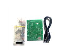 Transmisor de radio AM experimental de onda media de 530-1600 kHz, kit de entrenamiento escolar, radio de cristal (A)