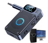 Transmisor de radio inalámbrico de TV - Pantalla Digital 3.5mm Audio Converter Receptor para Auriculares Smartphones Tablets Computadoras Camiones y Viajes | Transmisor Inalámbrico | Transmisor
