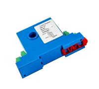 Transmisor de sensor de corriente CA de 8 mm, transductor de corriente de salida de entrada 0-100 A 4-20/0-20 mA 0-5/0-10 V(AC 0-20A,Relay output)