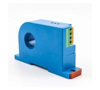 Transmisor de sensor de corriente de bucle cerrado Hall de 0 a 400 A con salida de 4,20 mA y 0 a 10 V CC for riel DIN(0-10v,0-300A DC-31MM-AC 220V)