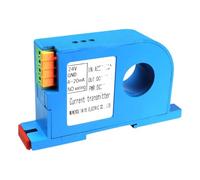 Transmisor de sensor de corriente Entrada de salida 0-10 V 4-20 mA Convertidor de sensor Fuente de alimentación CC 24 V 22 mm(100a,DC4-20mA)