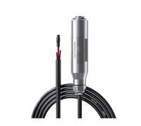 Transmisor de sensor de nivel de líquido de 0 a 10 m, 4 a 20 mA, 0 a 10 V, transductor de nivel de líquido de tipo de inserción, salida RS485 Impermeable(10m Range 10m Cable,4-20mA)