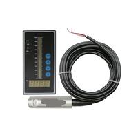 Transmisor de Sensor de nivel de líquido Integral de 4-20mA, Detector de aceite de agua con controlador de pantalla, alarma de interruptor de bomba(T80 Controller)