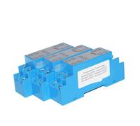 Transmisor de temperatura PT100, Sensor PT100 de 200-650C, 4-20mA, 0-5V, 10V, salida DC24V, transductor de temperatura termistor de riel, 1 Uds.(0-5V 0-50C)