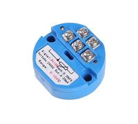 Transmisor de temperatura Termistor de uso industrial Pt100-50°C-250°C Sensor de temperatura 4-20mA Módulo de conversión de temperatura de salida Transmisor RTD(0 to 160 degrees)