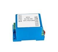 Transmisor de voltaje CA trifásico, 3 cables, fases, 4, 0-100V, 0-300V, 0-500V, 0-600V, convertidor Sensor, 4-20mA, 0-10V, 0-5V, 1-5V(3 Phase 4 Wire,AC 0-100V_OUTPUT 0-10V_DC12V)
