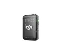 Transmisor DJI Mic 2 (Shadow Black) | micrófono inalámbrico con cancelación de ruido inteligente, 14 horas de grabación interna, 6 horas de batería