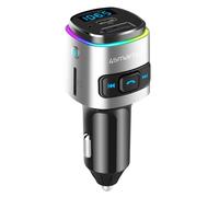 Transmisor FM Bluetooth con USB y cargador de coche USB-C PD 18W 4smarts