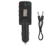 Transmisor FM Bluetooth para coche, innovador adaptador de transmisión de música Hi-Fi con cancelación de ruido y cargador para coche, compatible