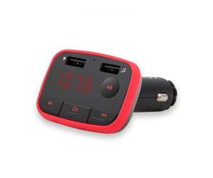 TRANSMISOR FM COCHE CON CARGADOR 2.4A SAVIO TR-10